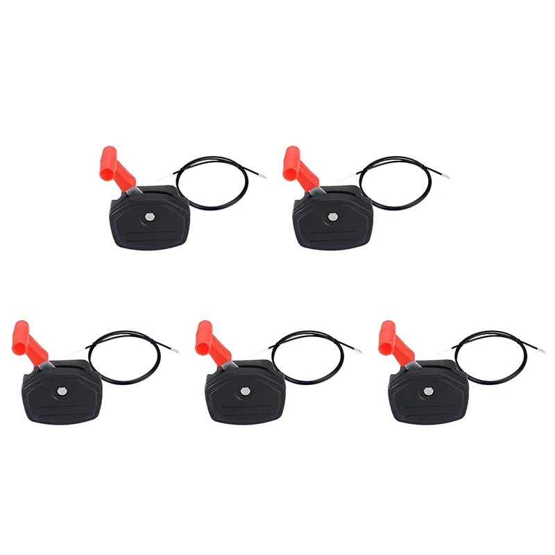 ABBP-5X Universal Switch Lever Control Handle & 56 Inch Throttle Cable Kit For Lawnmower Lawn Mower Partsgarden Tools