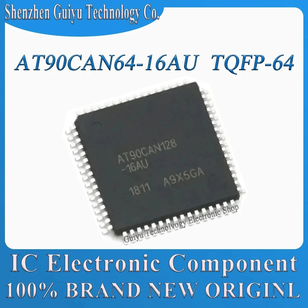 

AT90CAN64-16AU AT90CAN64-16 AT90CAN64 AT90CAN AT90C AT TQFP-64 IC MCU Chip