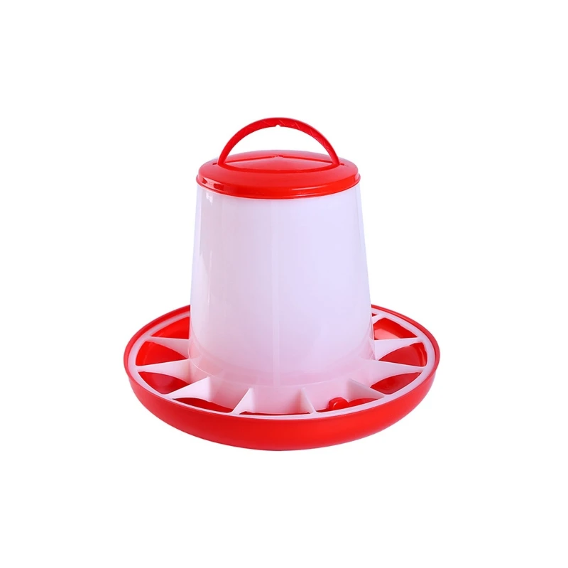 367A Plastic Chick Feeder Poultry Food Dispenser Easy to Clean Feeding Supplies