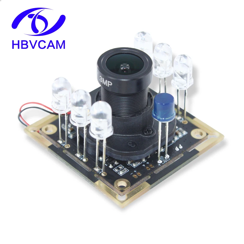 

HBVCAM 2MP Camera Module IR-CUT Automatic Mode Night day Mode Infrared Light 1080P HD Face Recognition