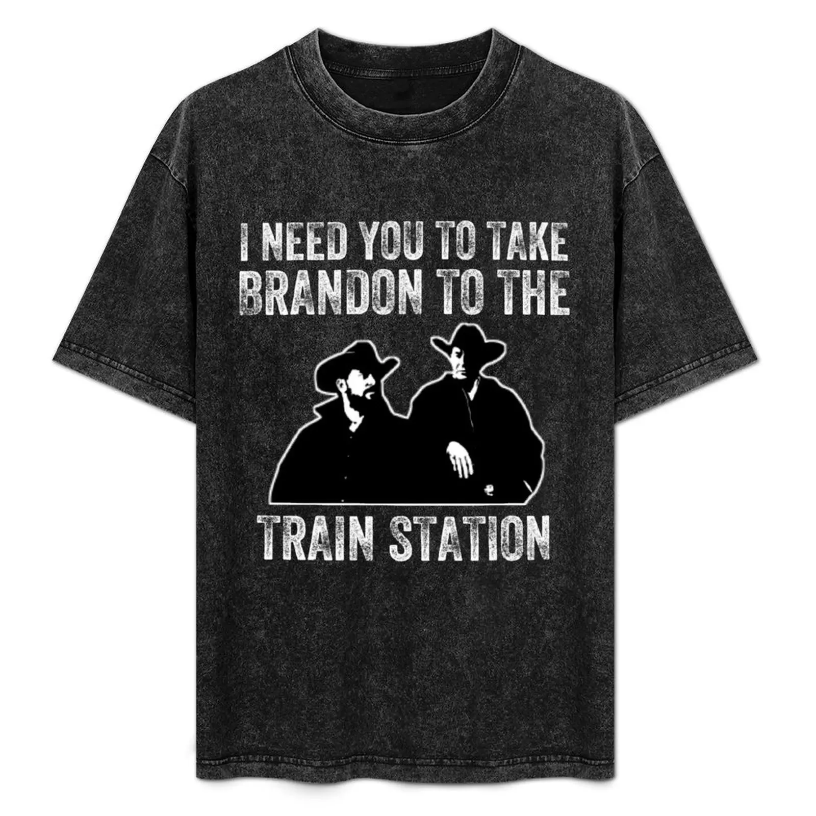 

I need you to take brandon to the train station T-Shirt Lightweight Gym Training T-Shirt