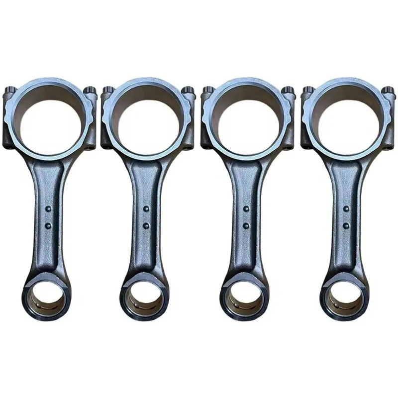 

4pcs Connecting Rod 8-98018-425-2 for Isuzu W3500 W4500 W5500 4HK1 6HK1 for Hitachi EX350K-5 EX370-5M Excavator Engine