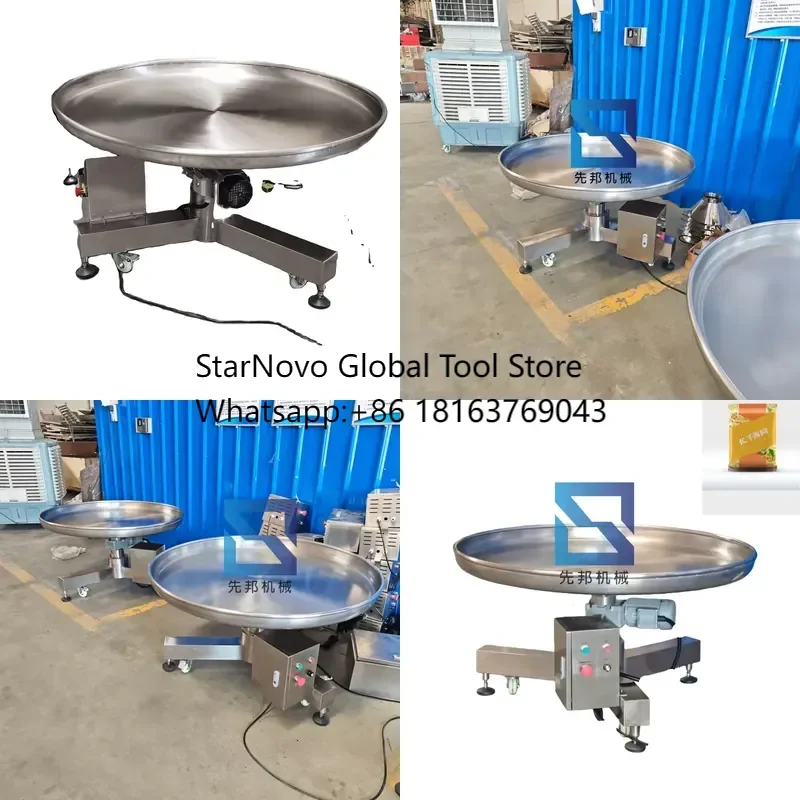 2026 Hot！ New automated, variable-speed industrial food processing production line rotary accumulator for 2026