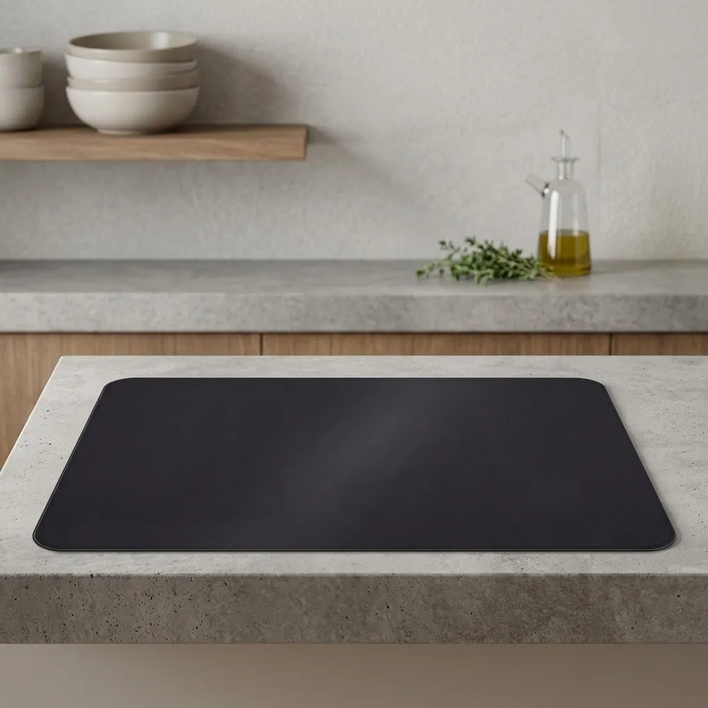 Gas Range Stove Top Liner Fiberglass Based Heat Resistant Fireproof Protector Mat for Daily Cooking Protection