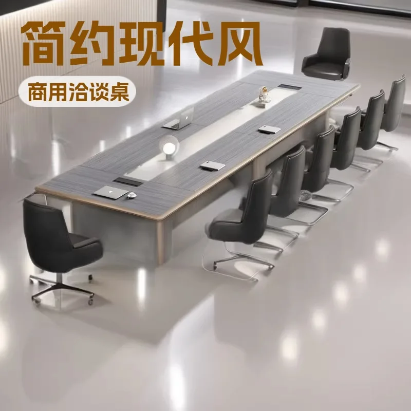 Undertake project engineering Large-scale conference long table Commercial business negotiation Rectangle conference table