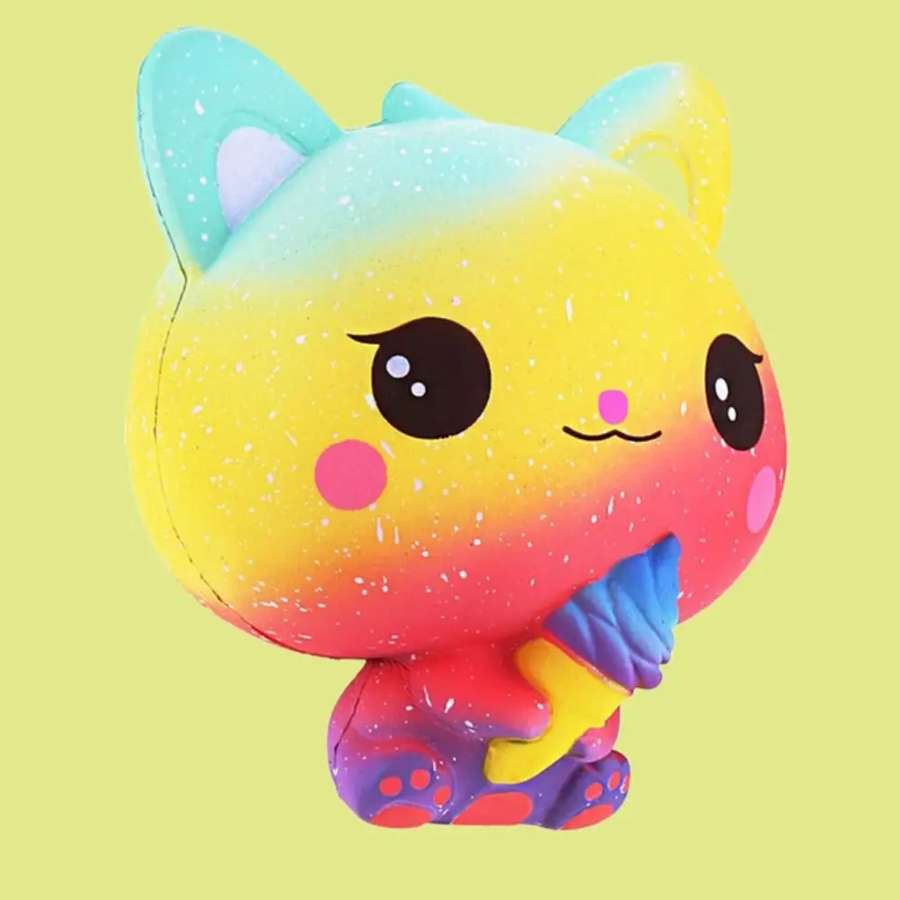 Cartoon Cat Stress Release Toy, Aperte Brinquedos, Rebound Lento, Alívio Do Estresse, Ansiedade Presentes, Novo