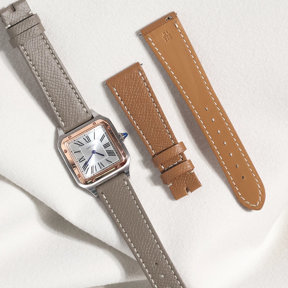 Быстросъемные кожаные ремешки  – обзор и цена Cartier Watch Tank