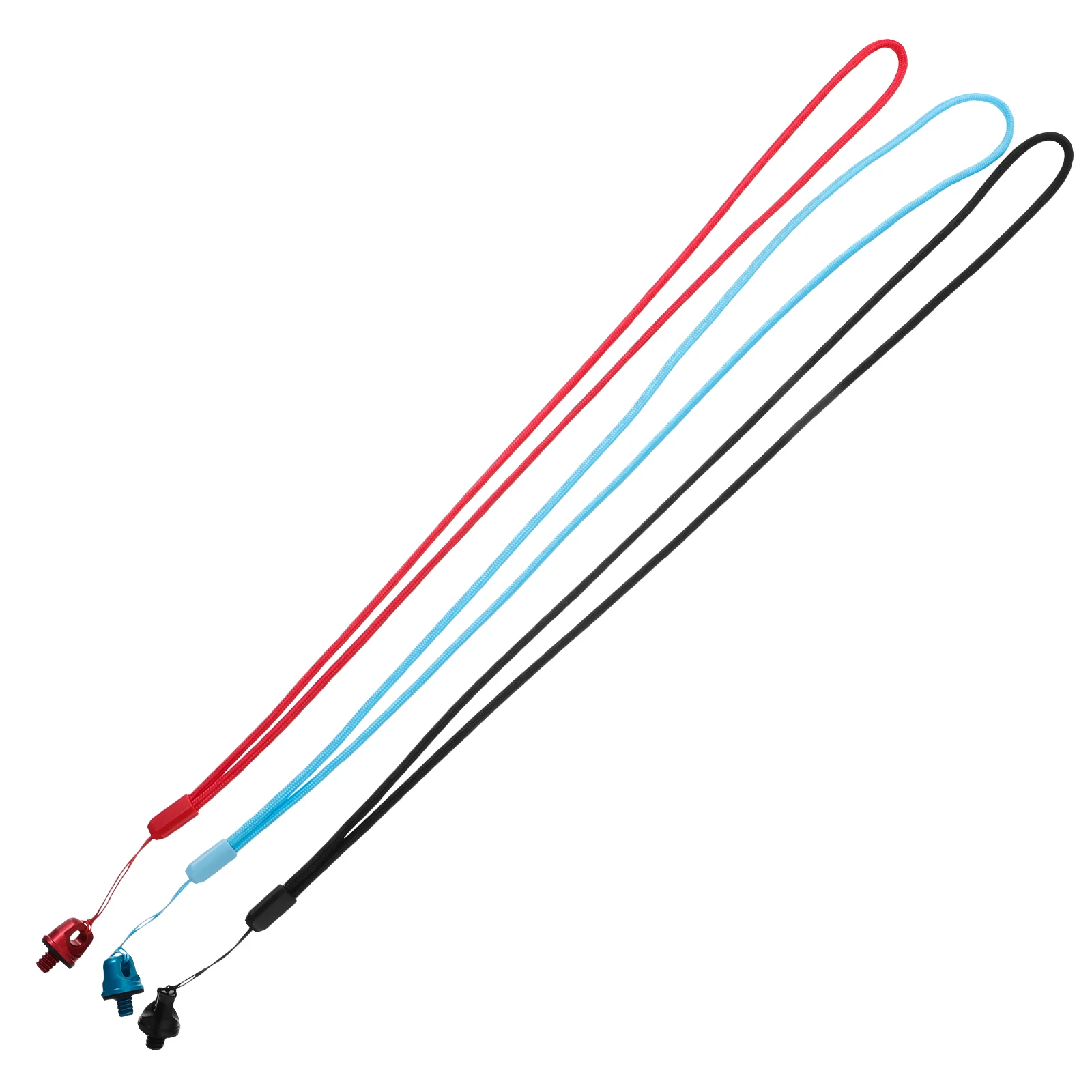 

3pcs Camera Lanyard Selfie Stick Wrist Strap Durable Material Removable Design Practical Use Office School Travel
