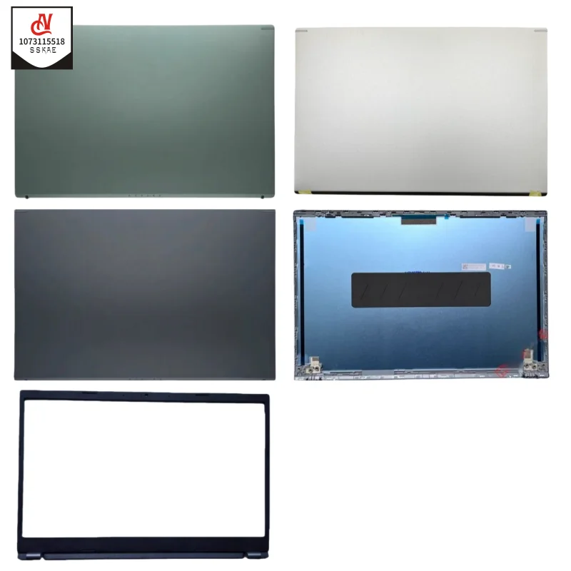 

Новая металлическая версия ЖК-задняя крышка/рамка с логотипом для Aspire A515-57 A515-57G A515-57T A515-47 AM3TY000310 AM3TY000320 Серый