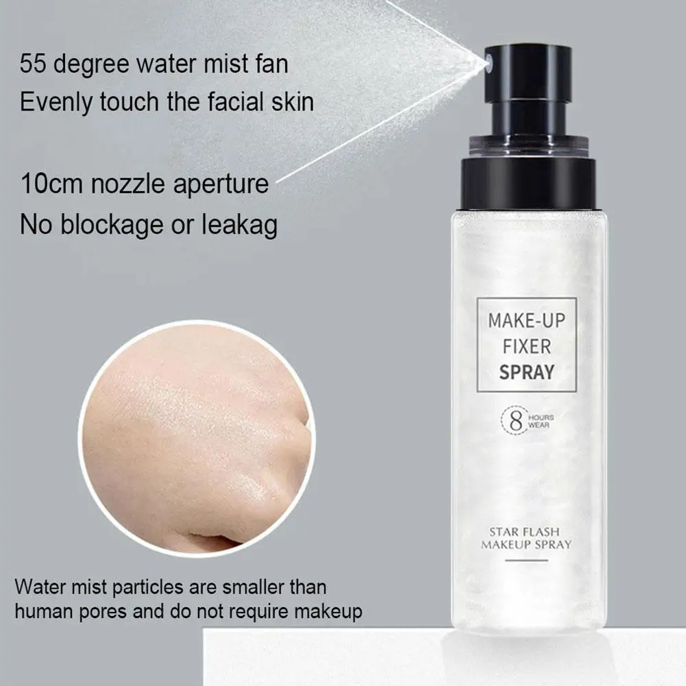 Espray de ajuste de maquillaje, hidratante, hidratante, duradera, fijador rápido para la cara, Control de belleza, cosméticos, aceite Natural mate, refresshi S9A8