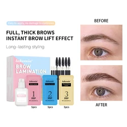 Browlift Laminated Eyebrows Kit Makeup Korean Brow Lift Eyebrow Ironing Permanent Kit Lamination Lashes Beauty Treatment Salon