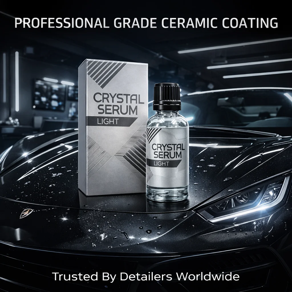 Crystal Serum Light Ceramic Coating for Car Protect Car Paintwork High Shine Easy To Apply  5 Years Durability