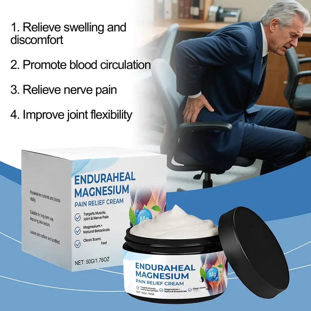 

50g Body Soothing Magnesium Cream Relieves Neuropathic Pain Professional Joint Skeletal Knee Back NeckTreatment