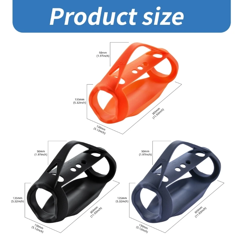 M17B Пыленепроницаемый силиконовый чехол для 4 Bluetooth-совместимого громкоговорителя с удобной ручкой без плечевого