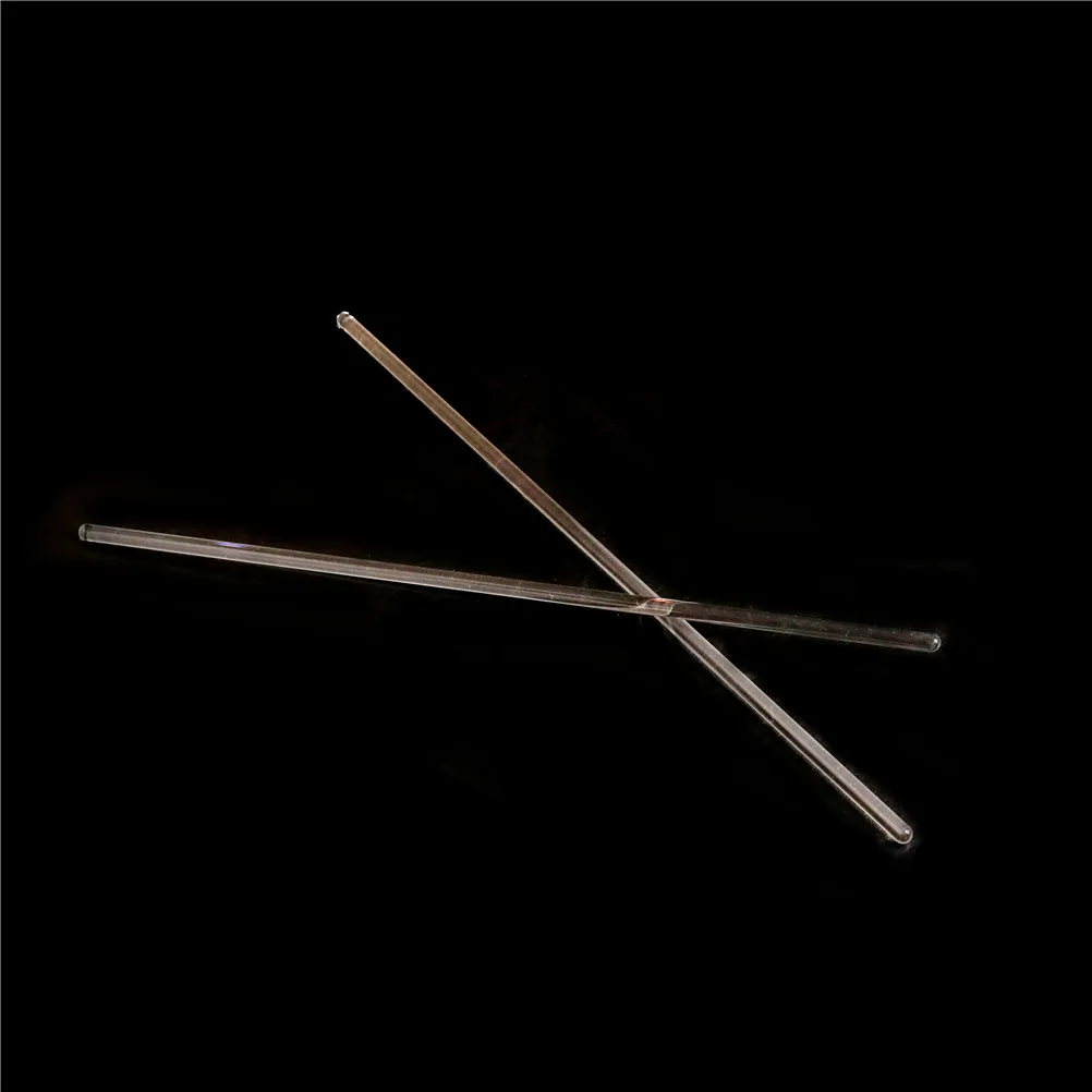 2Pcs Lab Use Stir Glass Stirring Rods For Lab Use Stiring Stirrer Laboratory Transparent School Tools Glass Buret  Mixer 300mm