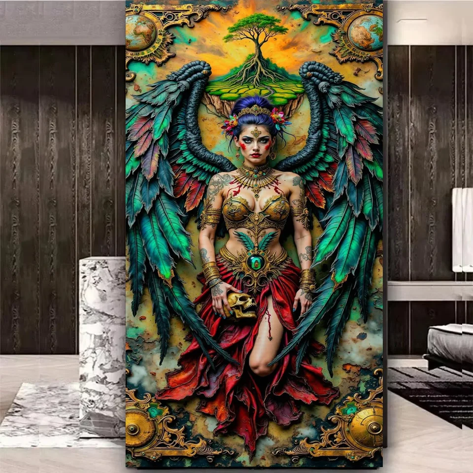 

Наборы алмазной живописи «Ангел» «сделай сам» для взрослых, новинка 2026, алмазное искусство для начинающих, полная алмазная мозаика для декора, подарок, большой размер