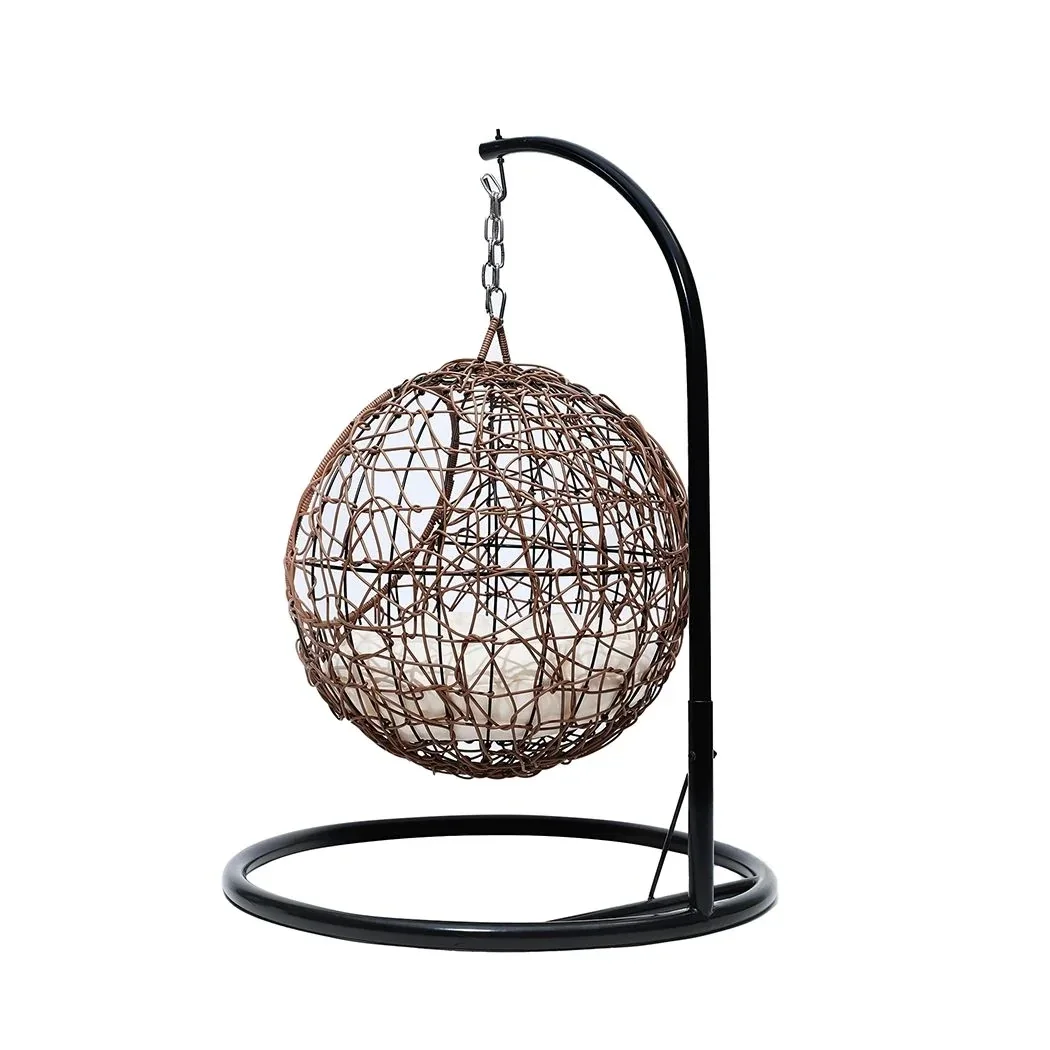 Cat Beds Hanging Chair Elevated Puppy Wicker Hanging Basket Swinging Egg Chair Pet Swing Basket