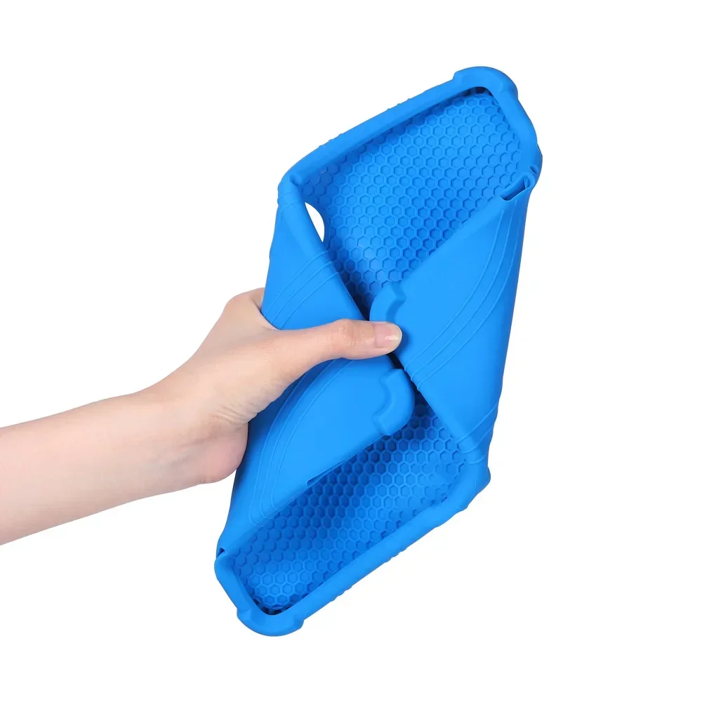 Case for TCL TAB 11 FE Android 14 Tablet 11"  9465X Tablet PC Soft Silicone Shockproof Cover with Rear Kickstand