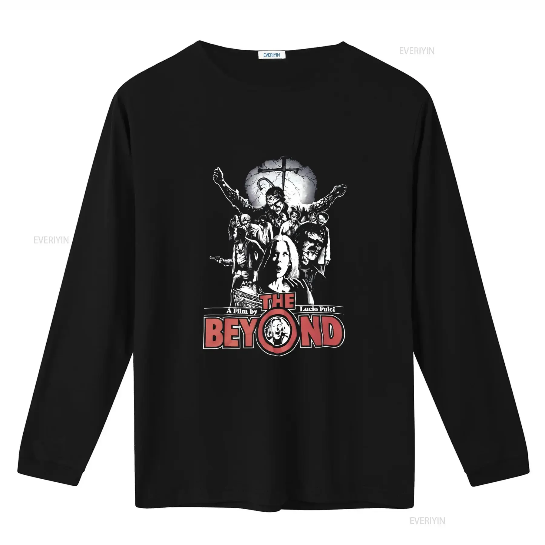 Vintage Rotten Cotton The Beyond Horror Movie T Shirt Size XL Dario Argento Film Tribute vintage Washed Soft fashion Versatile