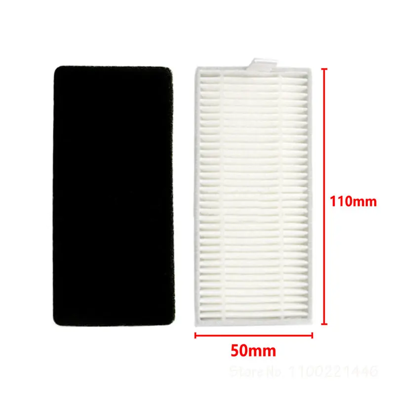 Filtro principal Hepa cepillo lateral principal mopa para Ikhos Create NetBot S15 Neatsvor X500 Tesvor X500 Pro M1 X520 pieza de aspiradora