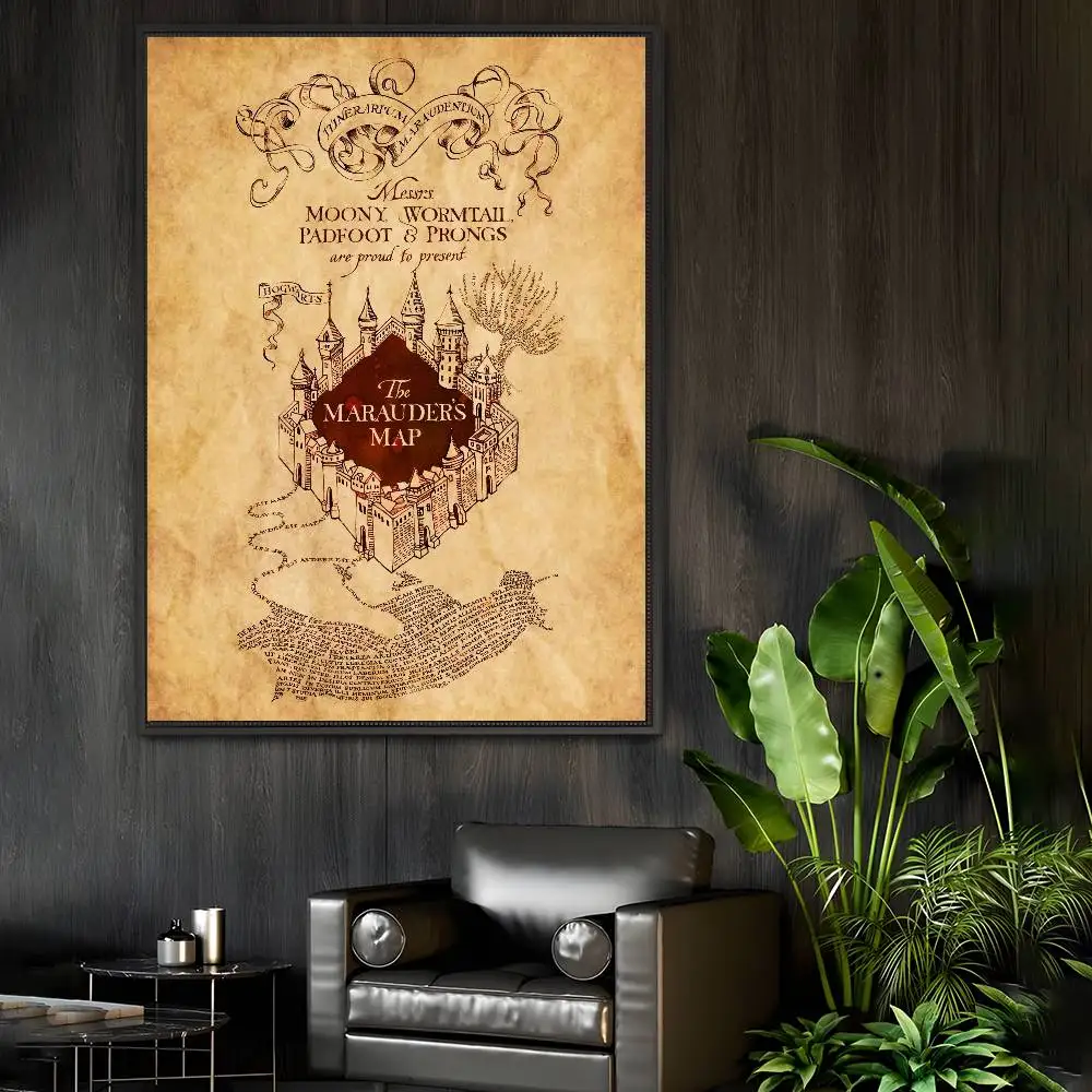 ملصق عتيق ذاتي اللصق جدار الفن لغرفة المعيشة غرفة نوم لا تتلاشى الساحر المصور كتاب ملصقات ديكور المنزل الحديث