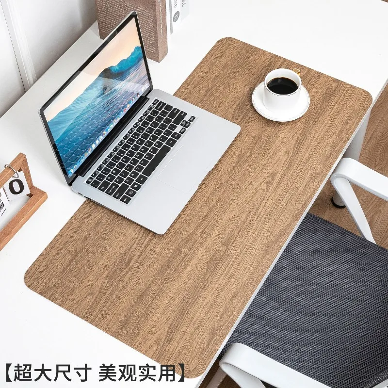 

Mouse Pad Imitation Wood Grain Extra Large Customized Log-colored Desk Pad for Office Study Gaming Mouse Pad Accessories Gift