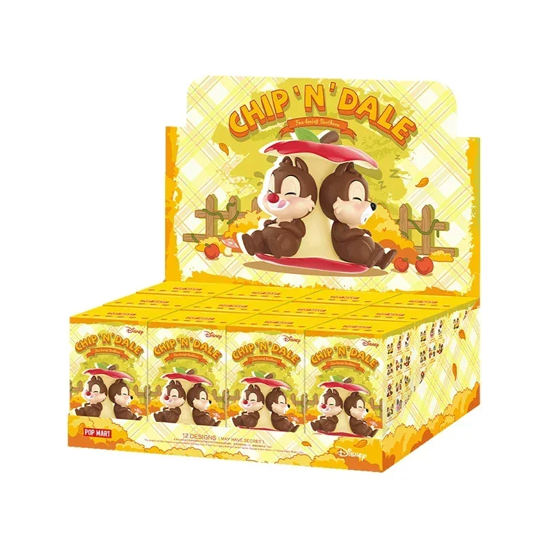 

POP MART Disney Kiki and Titi Brothers Series Trendy Blind Box Toys Mystery Box Mistery Action Figure Surprise Cute Model Gift