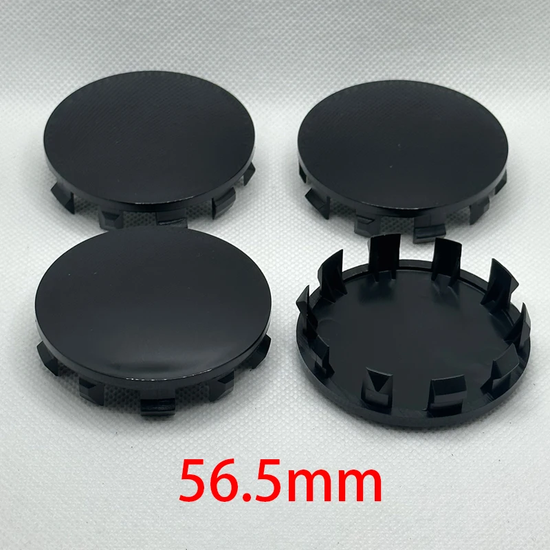 

4Pcs 56.5mm Blank No Logo Car Wheel Center Caps Rim Hubcap Cover ABS Hubcap Dust-proof Covers Auto Modification Accessories