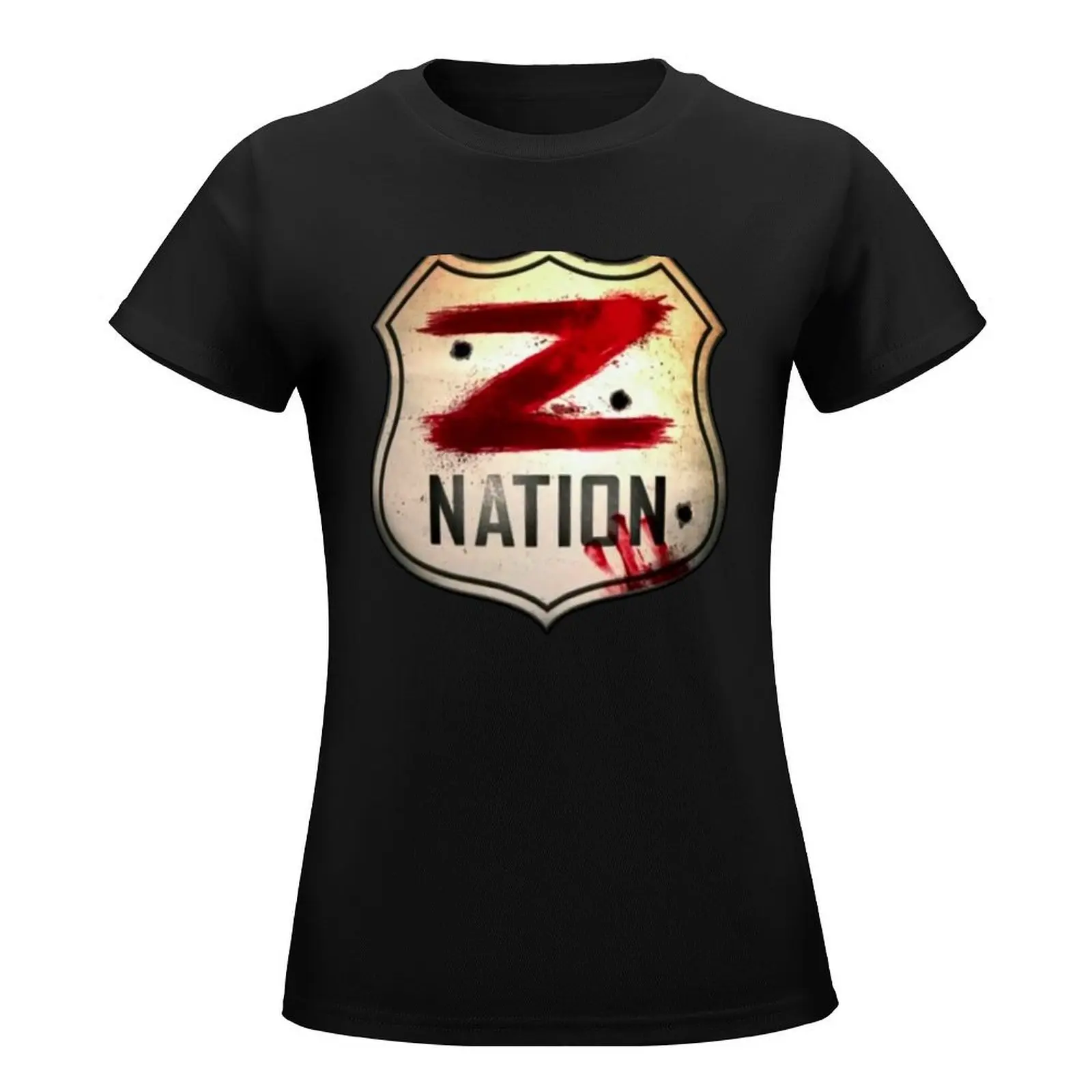 Z nation T-Shirt oversized Blouse Female clothing Women tops