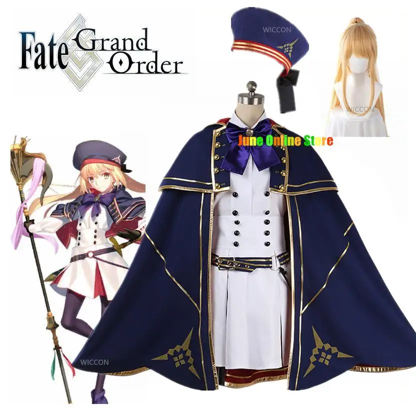 

Fate/Grand Order FGO Altria Pendragon Cosplay Costumes Women Dress Outfits Halloween Carnival Suit