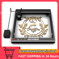 ACMER P2 Laser Engraver 33W Laser Power with Automatic Air-assist System Superfast Speed Eye Protection Shield 420x400mm