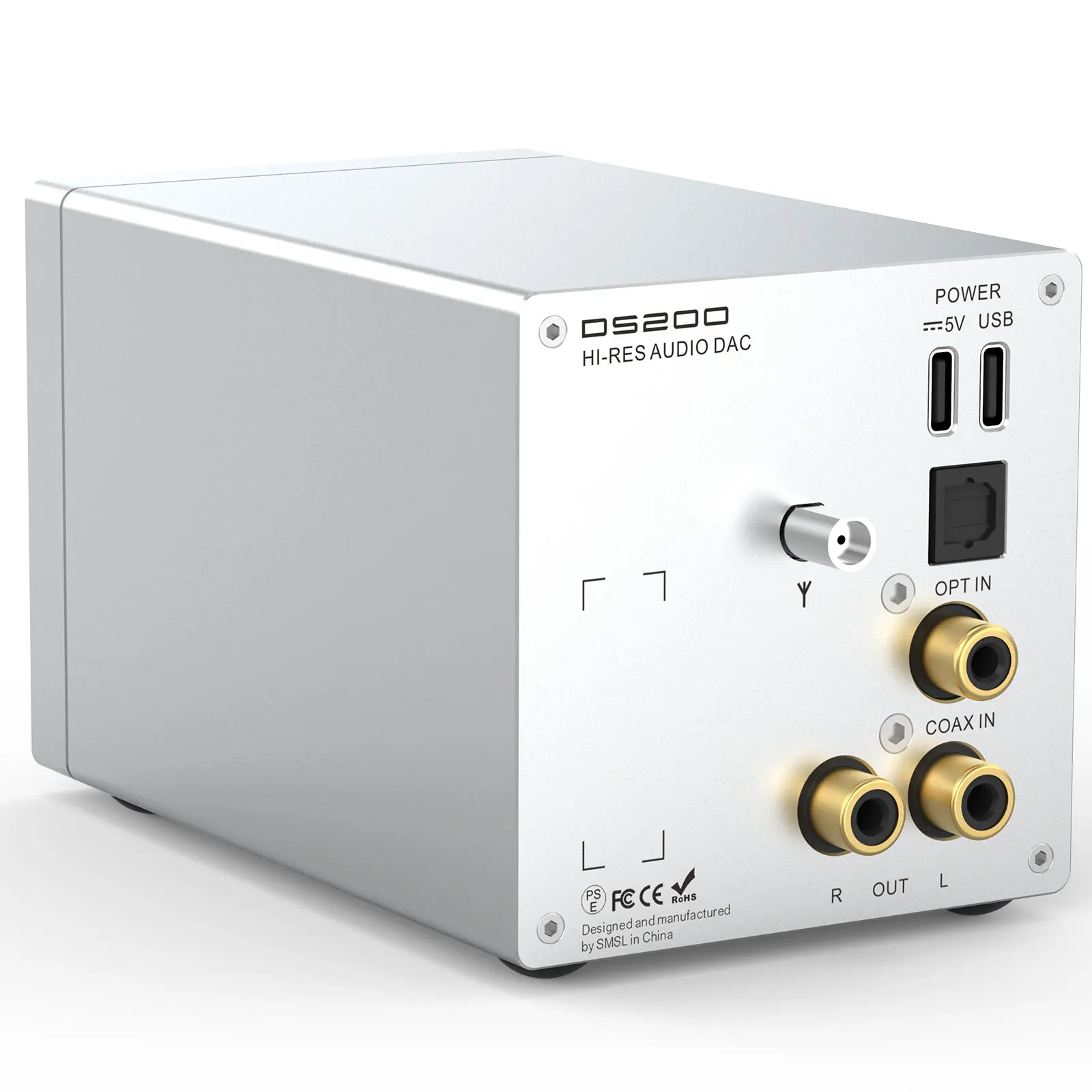 SMSL DS200 ЦАП высокого разрешения USB MQA и усилитель для наушников CS43131 Чип декодирования Прецизионная работа ЦАП