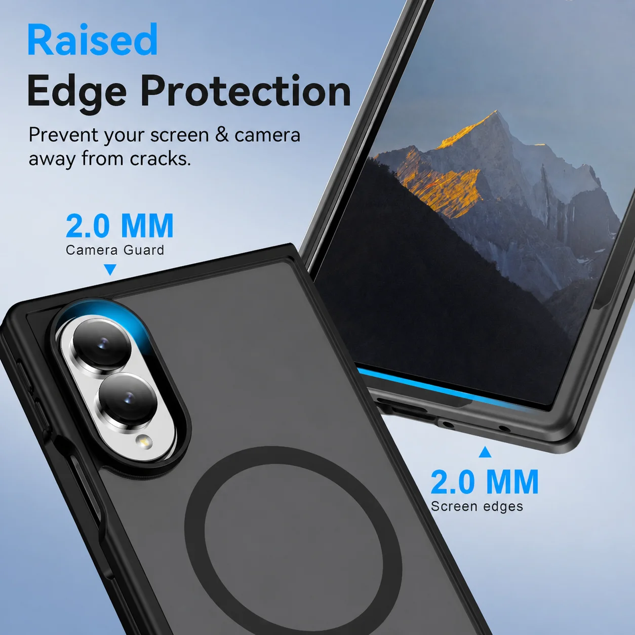 Anti-Fingerprint Hard Folding Cover Case for Samsung Galaxy Fold8 5G Fold 8 Ultra Fold7 Fold 7 Fashion Cell Phone Cases