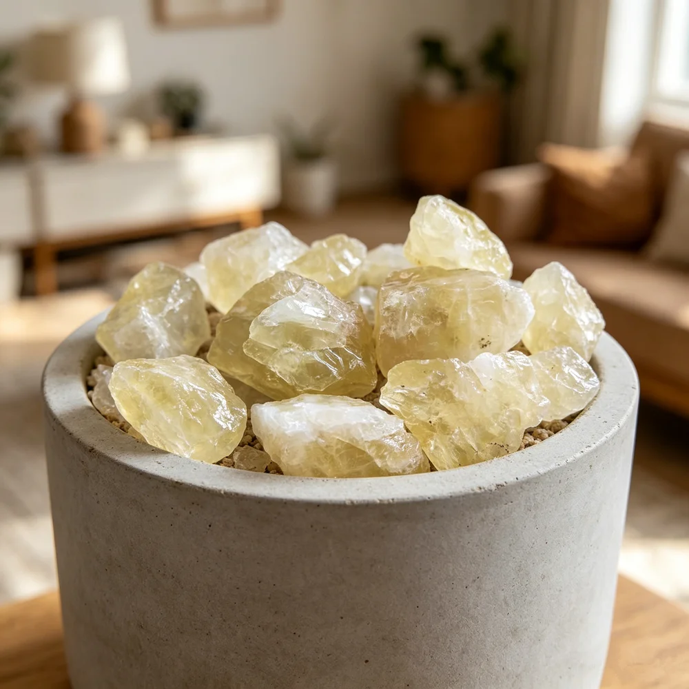 Natural Topaz Crystal Raw Citrine Rough Stones Minerals and Stones Rough Specimen Home Decoration Stone