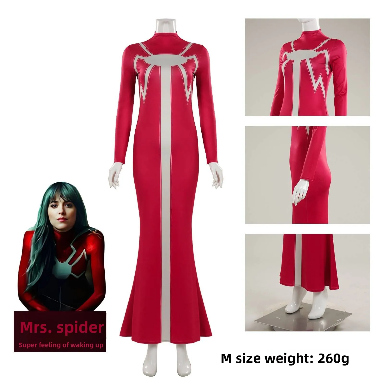 

2024 Spider Lady Cosplay Suit loween Role-plang Jumpsuit Women's Traditional Costume Stage Performance Clothing