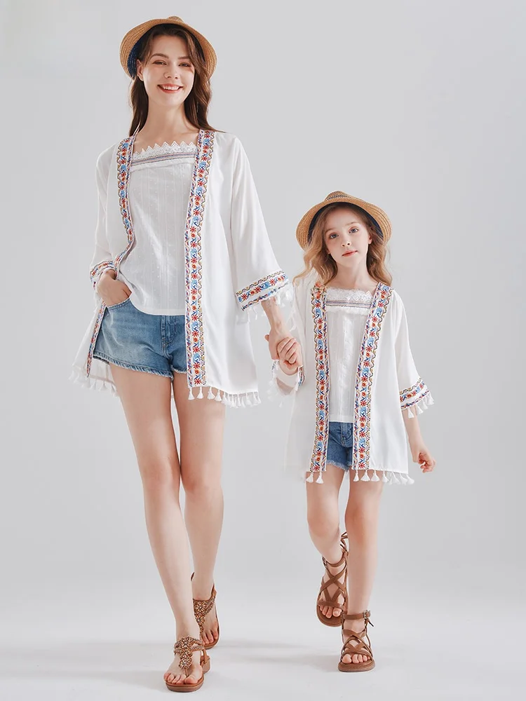 sun-protection-clothing-embroidered-traveling-parent-child-sle-summer-new-arrival-thin-outerwear-for-children-and-teens