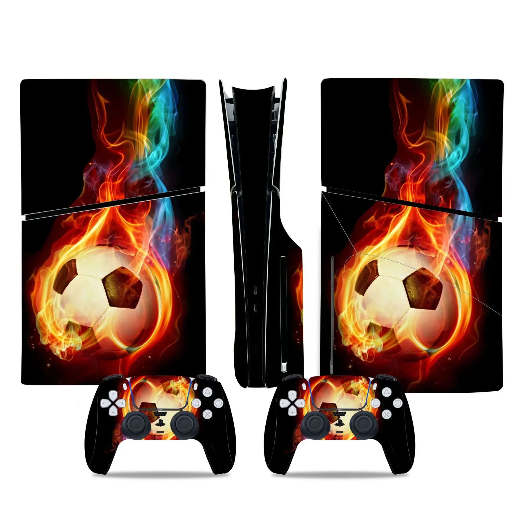 football team FOR PS5 Slim Disc Skin Sticker Decal Cover for Console and 2 Controllers New PS5 Slim disk Skin Vinyl