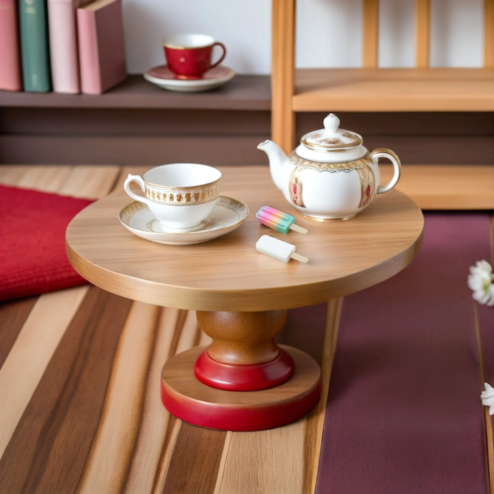 10Pcs Miniature Ice Cream Accessories Colorful Ice-Lolly Simulation Food for Dollhouse and Mini Kitchen Props Ice Cream Mini