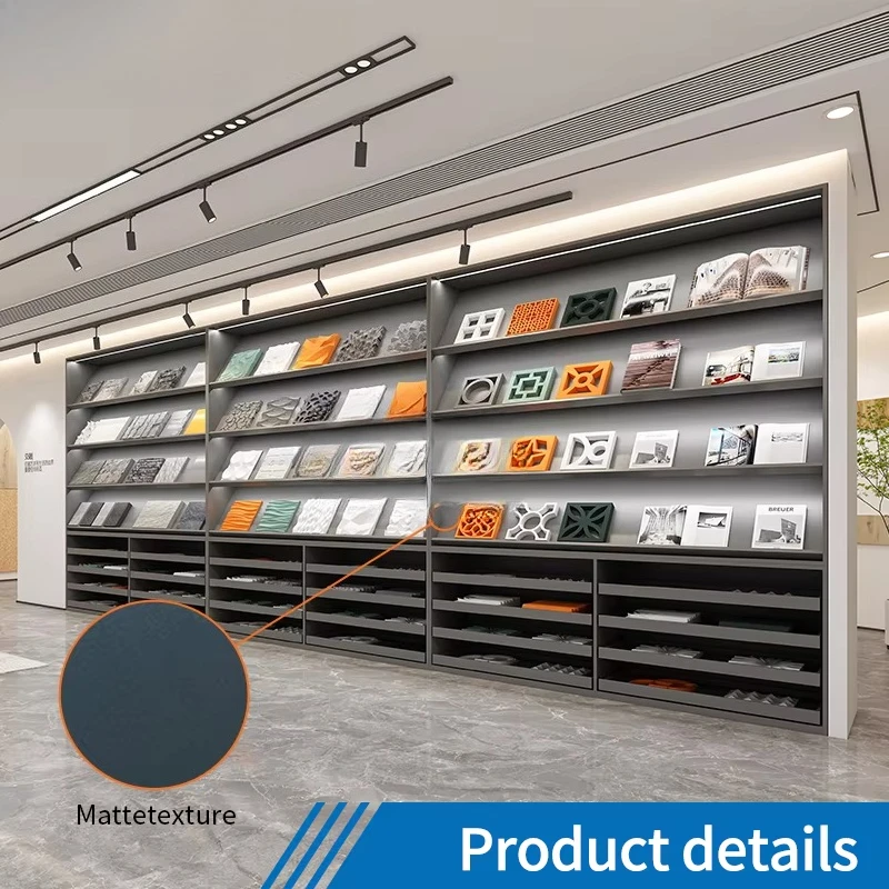 &c Drawer Inclined Plate Combination Cabinet Tile Display Drawer Cabinet for Ceramic Stone Marble Mosaic Display