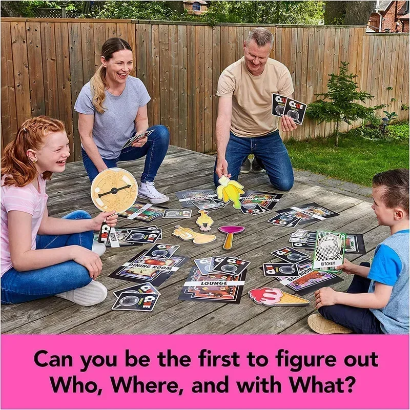 Spin Master CLUE Giant Board Game - Fun and Challenging Classic Mystery Game for Family Game Night