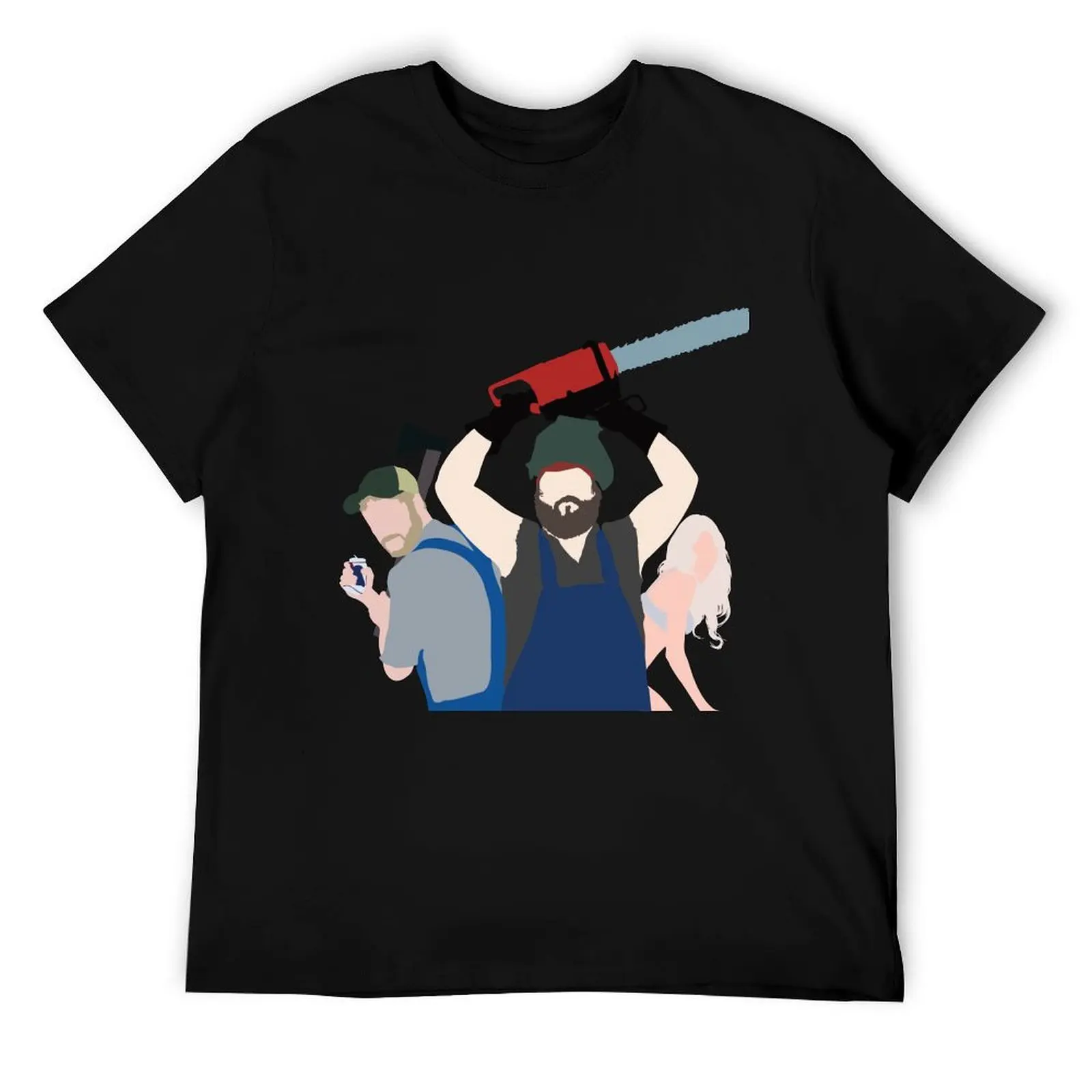 

Tucker and Dale Vs Evil T-Shirt man t shirt cotton t shirt men 100% cotton luxury brand anime tshirt T-Shirt