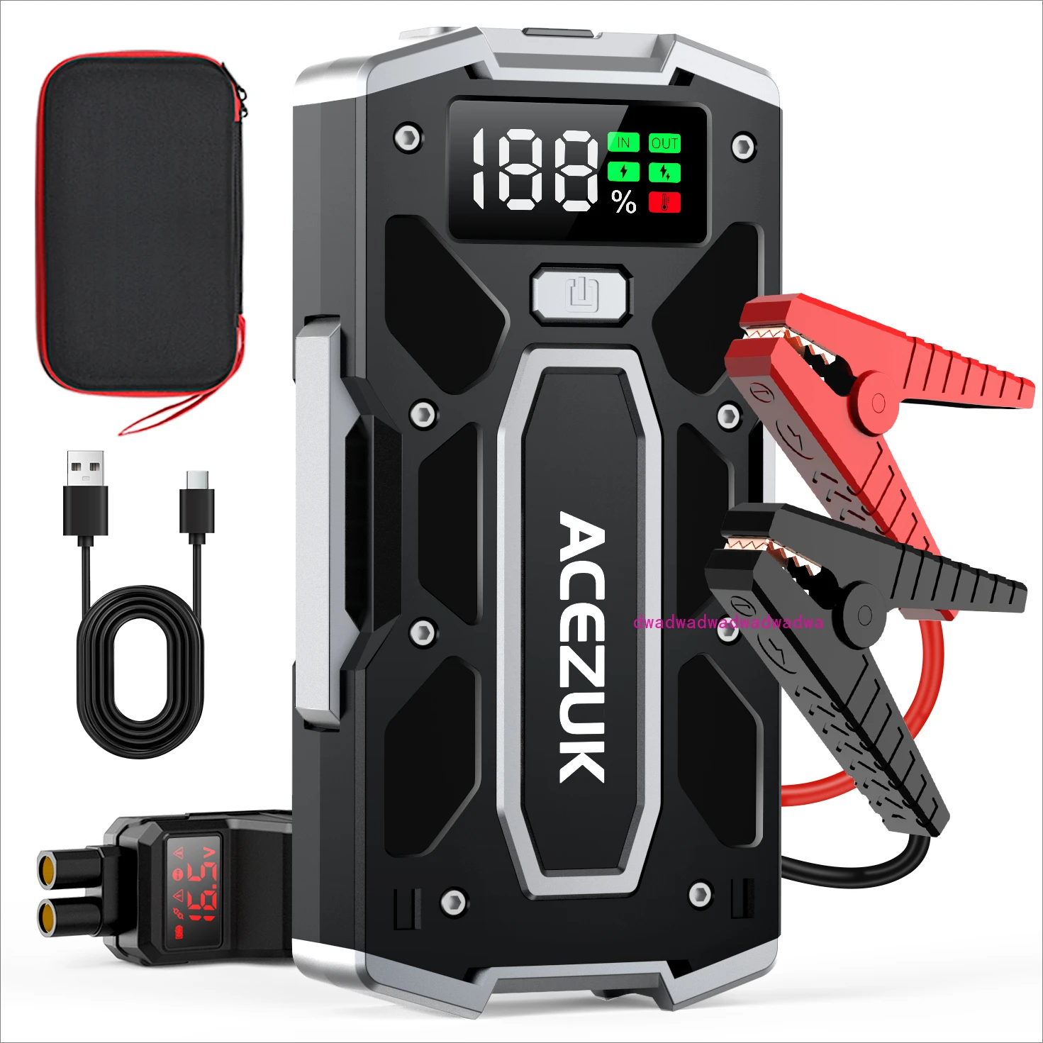 4000A Car Jump Starter Power Bank 12V 21800mAh Starting Device Emergency Car Battery Charger Booster Buster For 10L 8.0L