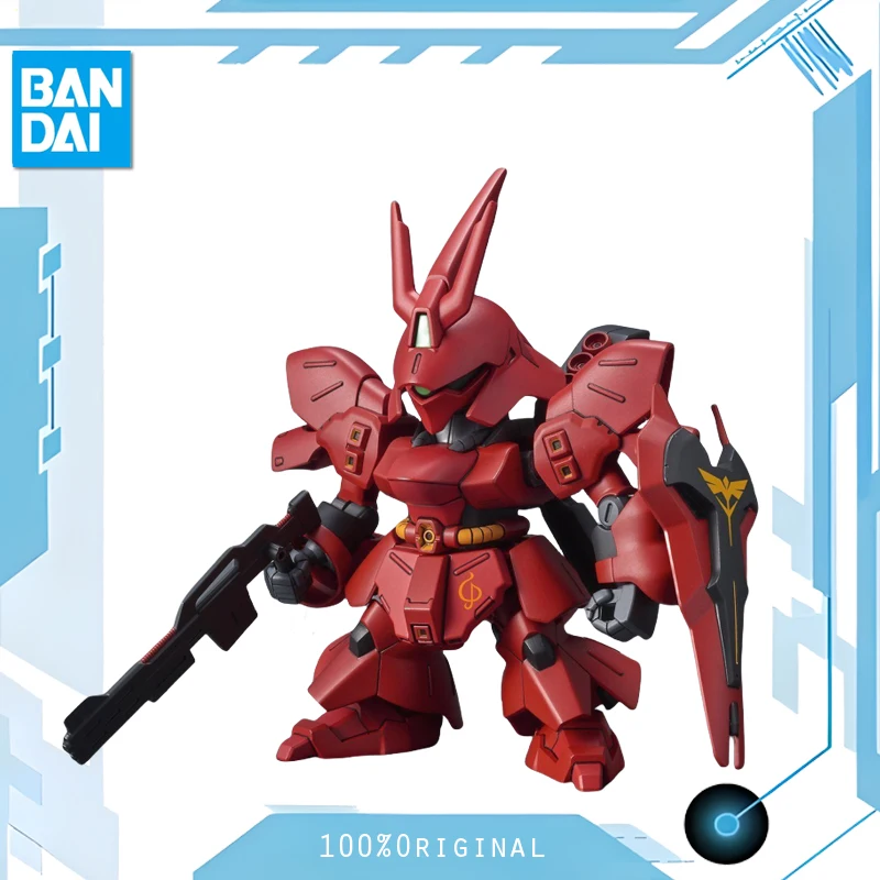 BANDAI Anime SDEX BB MSN-04 SAZABI Gundam Model Kit in Stock Collectible Robot Quality Assembly Plastic Action Toys Figures Gift