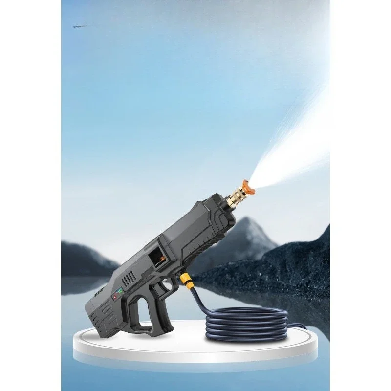 Wireless car washing machine High power high pressure water gun Household portable lithium battery cleaning machine