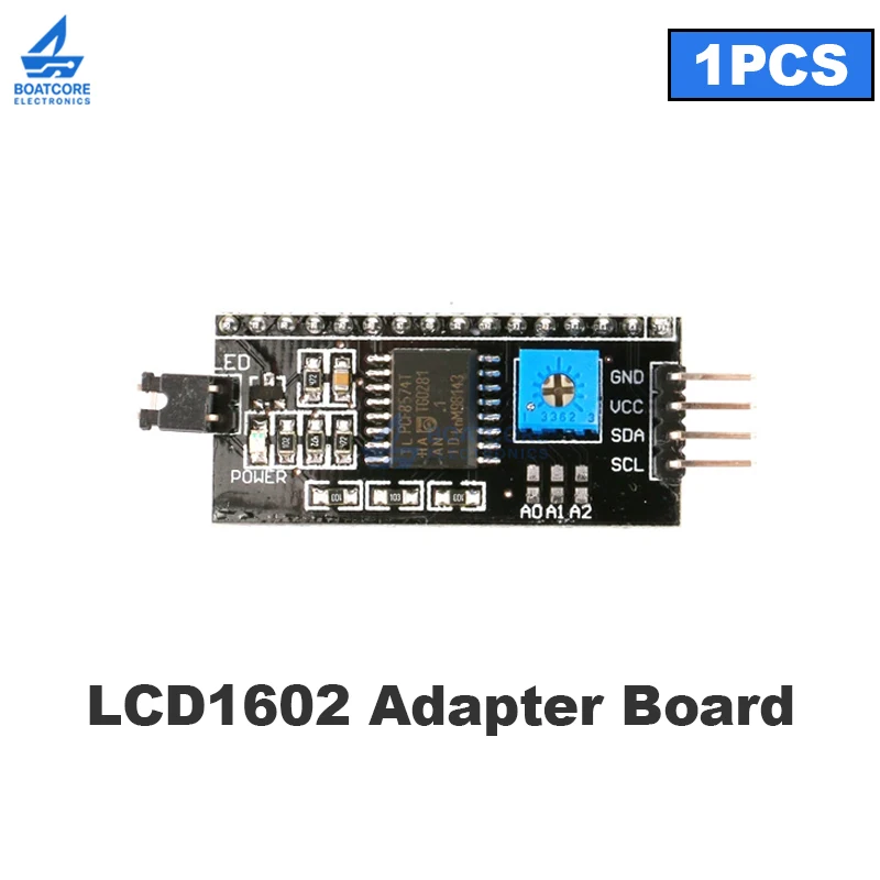 1PCS PCF8574 IIC I2C LCD Display Adapter Modul LCD1602 2004 Serielle Interface Board 5V für Arduino Roboter Teile