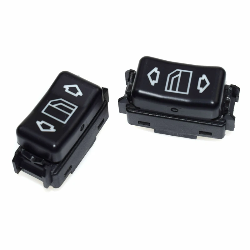 1 Pair For Mercedes Window Switch Left Right Power 190 260 300 1248204610 1248204510