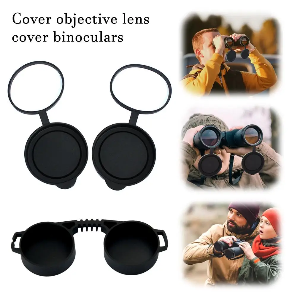 Binoculars Protective Cover 42mm/52mm Rubber Eyepiece Lens Prevention Fire Decoration Accessories Cover Spyglass Objective E0Z2