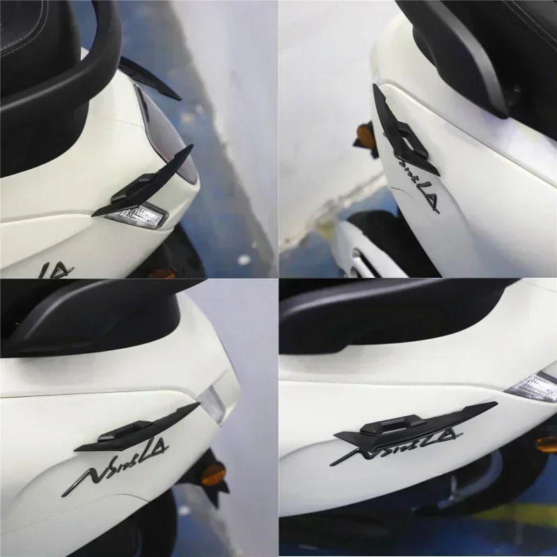 2 Stuks Aerodynamische Winglets Motorfiets Voorzijde Spoiler Vaste Wind Wing Set Voor 250SR Streamlining Motorfiets Accessoire