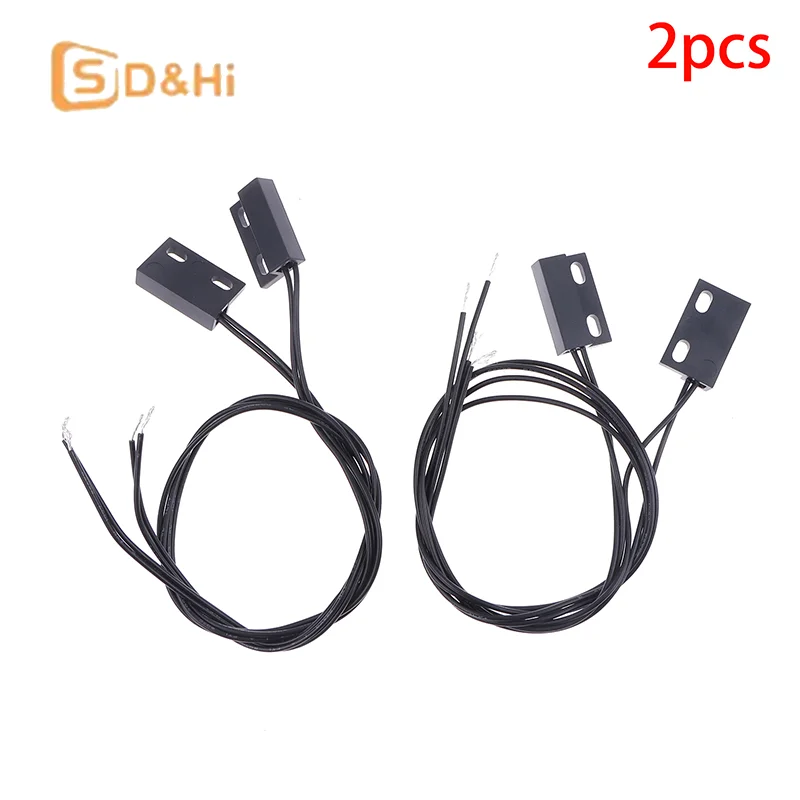 

Датчик открытия двери/окна GPS-23, проводной, магнитный, нормально закрытый или нормально открытый (NC/NO) для домашней системы охранной сигнализации