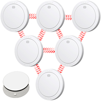 CPVAN Wireless Interconnected Smoke Alarm Sensor Home Security-Protection Detector de humo Fire Smoke Detector Eequipment Fumar